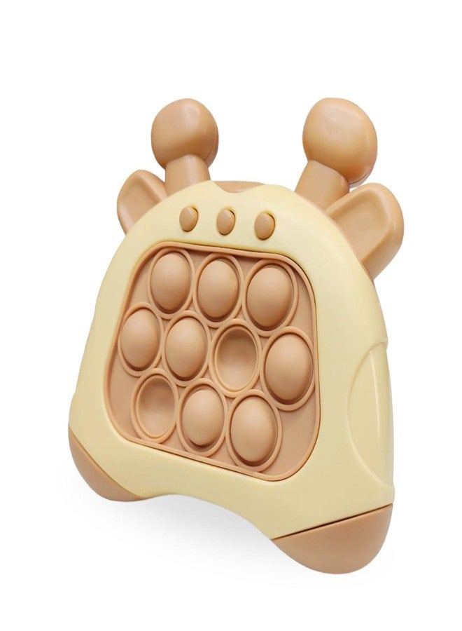 MABLE Pop it Pro Game Electronic Speed Push Button Fidget Toy with Lights & Music, Interactive Stress Relief Game for Kids & Adults, Brain Training Handheld Toy (Assorted Colours) - Image 1